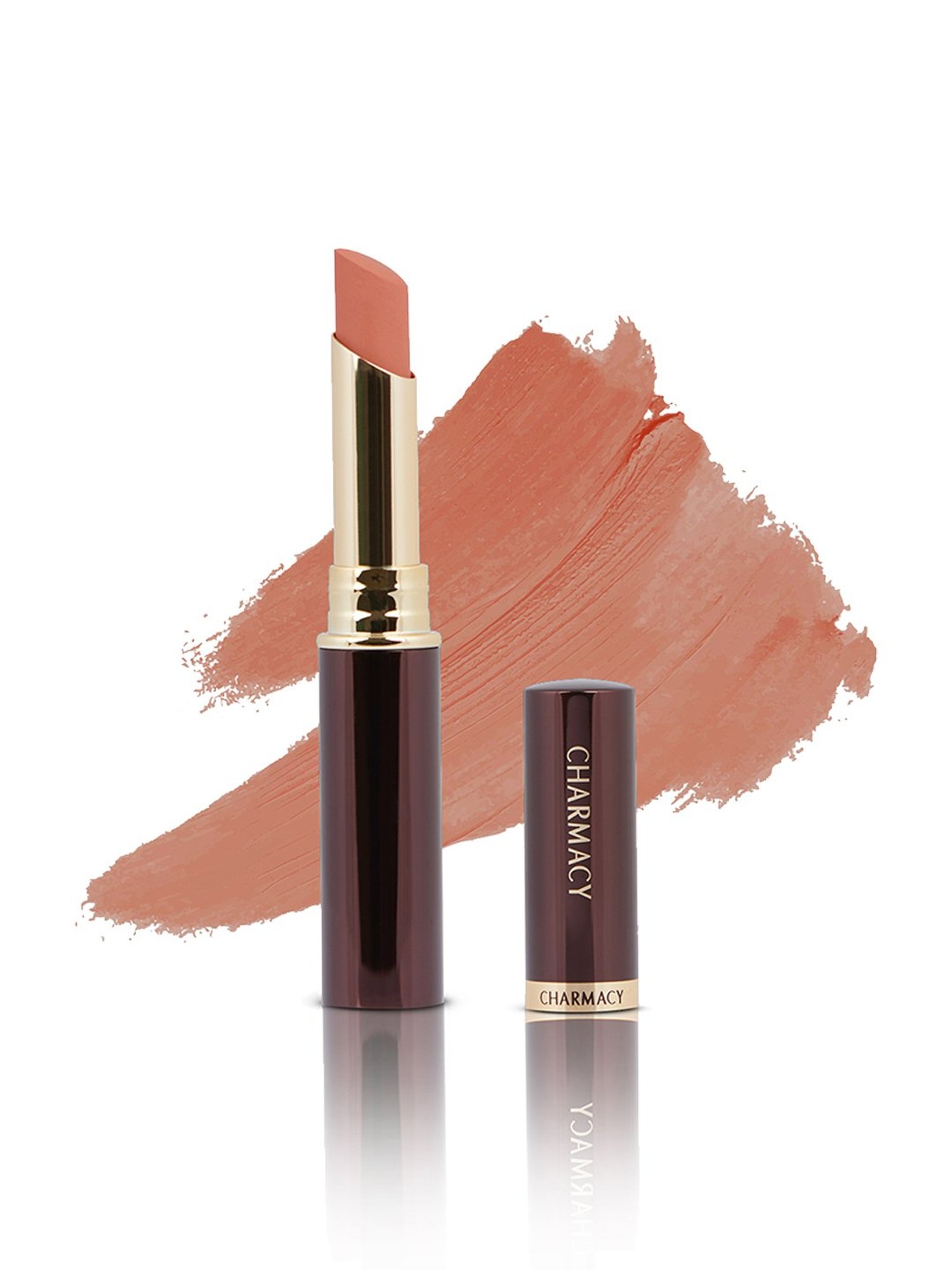 CHARMACY Milano Longstay Matte Lipstick 64 Naughty Nude - 2.8 gm