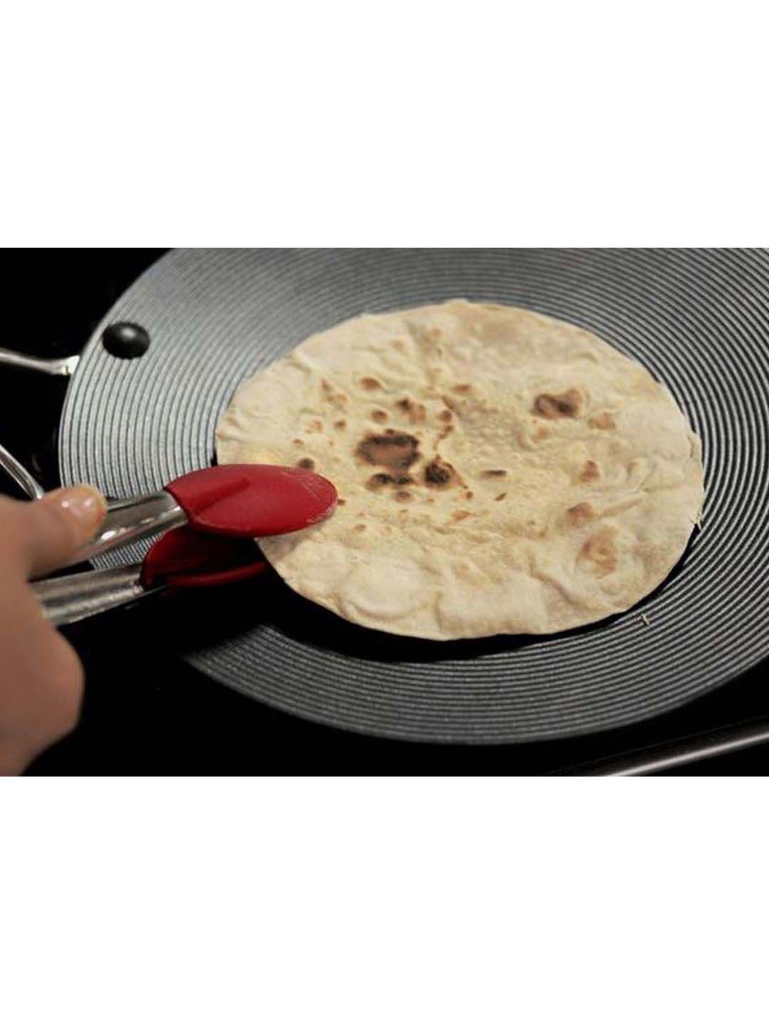 Circulon Non-Stick Hard Anodized Curved Roti Tawa, 26cm