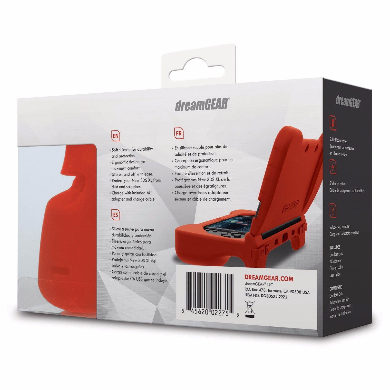 DREAMGEAR DG3DSXL-2275 Nintendo 3DS(R) XL Power Play Kit (Red)