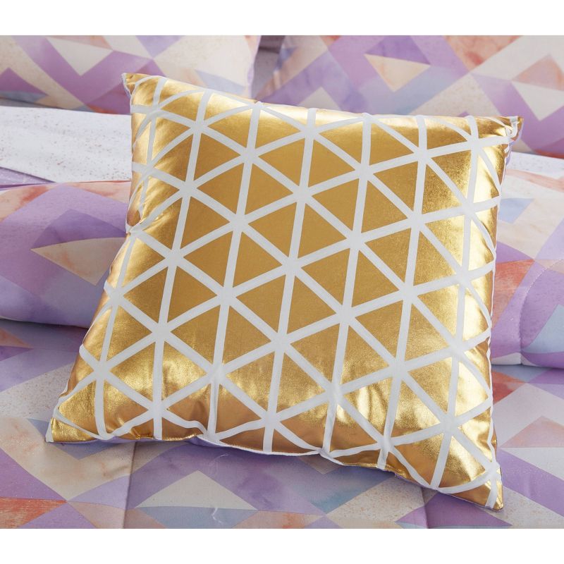 Twin Tie Dye Geo Bed in a Bag Purple - Heritage Club