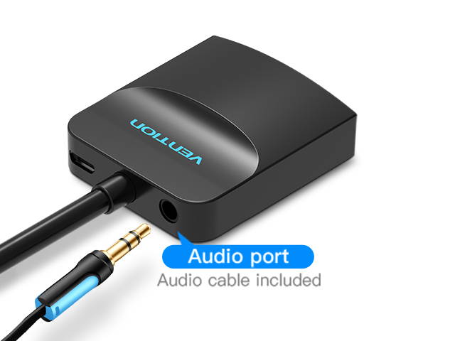 Vention VGA to HDMI Adapter ,1080P Analog to Digital Video Audio Converter Male to Female with Audio and Micro USB Charging Cable VGA Adapter for PC Laptop to HDTV Projector