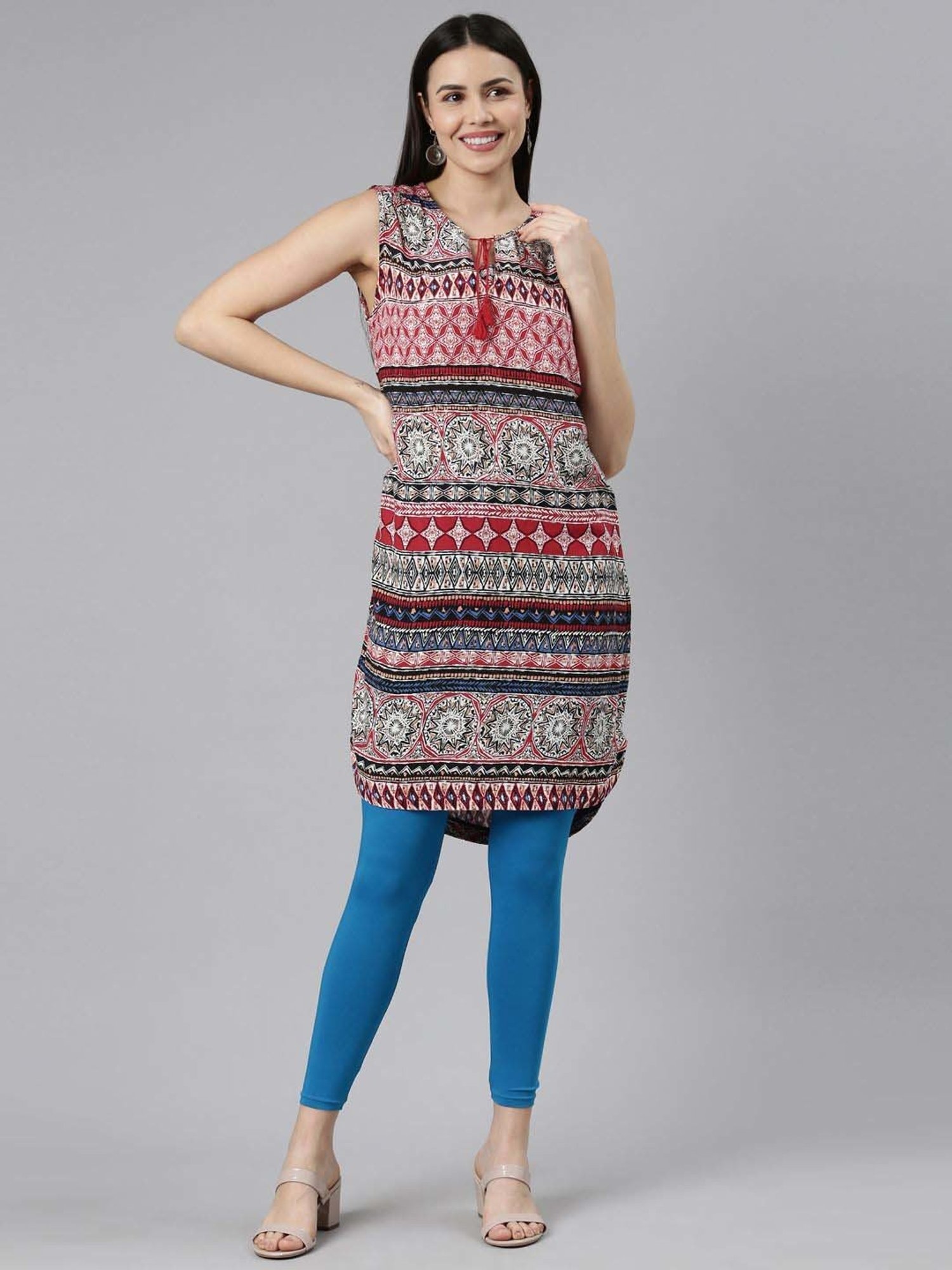 JCSS Blue Cotton Leggings