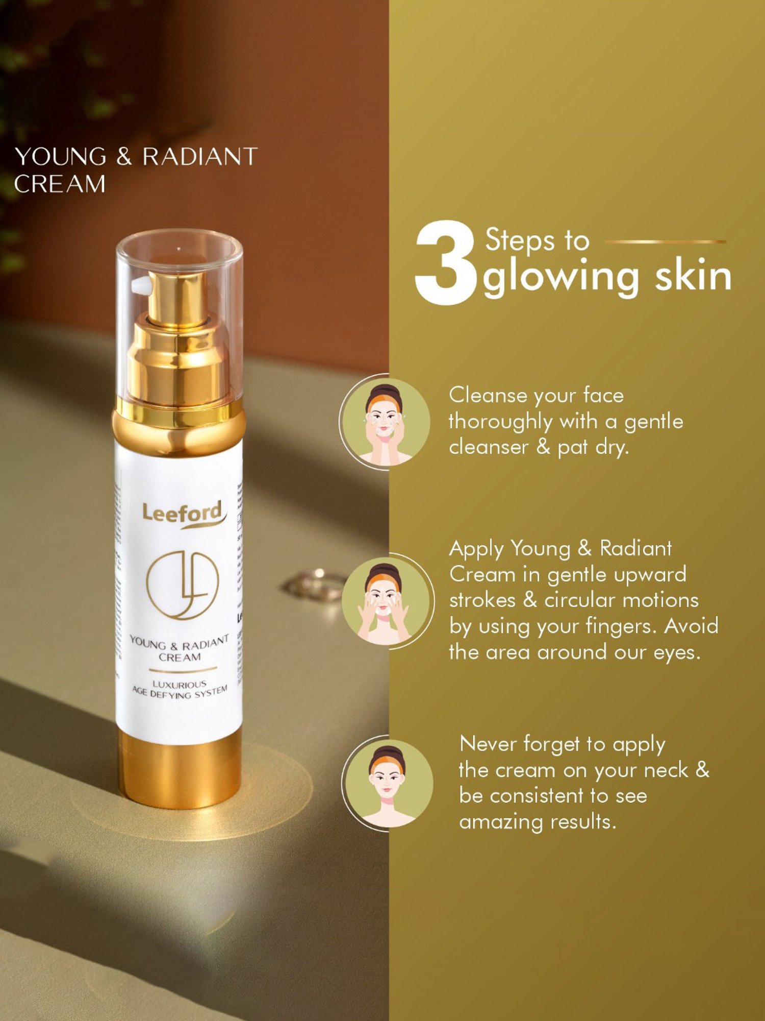 Leeford Young & Radiant Cream - 50 ml