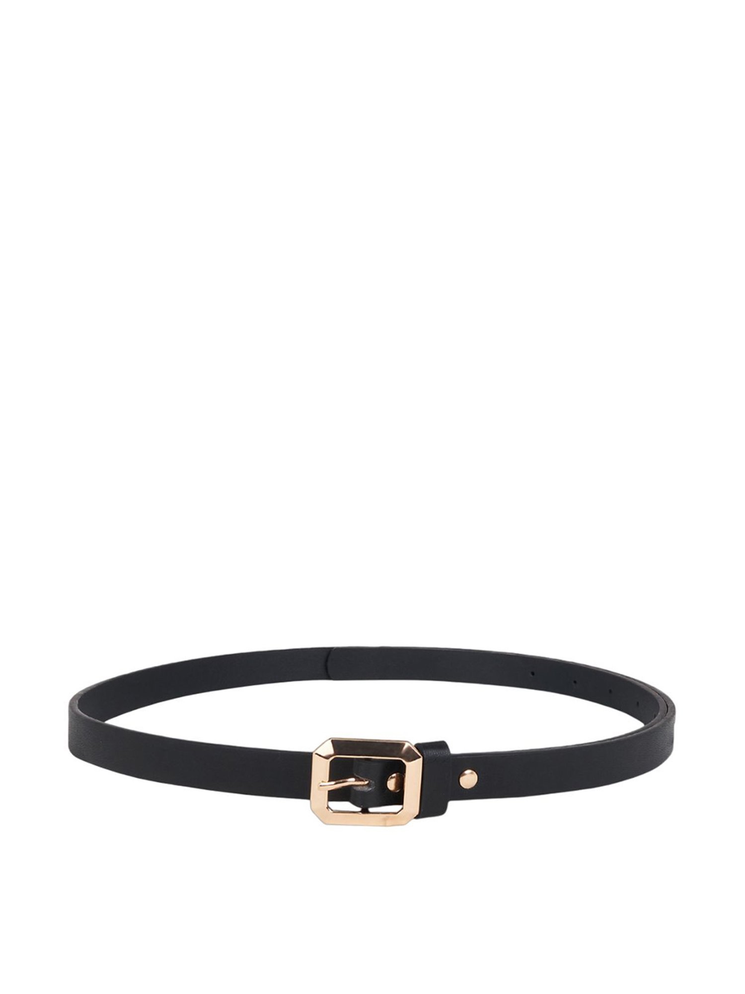 Hidesign Mariko Brown Solid Leather Narrow Belt