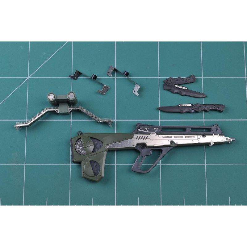 Madworks AW9 S17 Detail Up Metal Parts Photo-Etch Upgrade for Evangelion EVA-01 DX Ver. RG 1/144 Model Kit