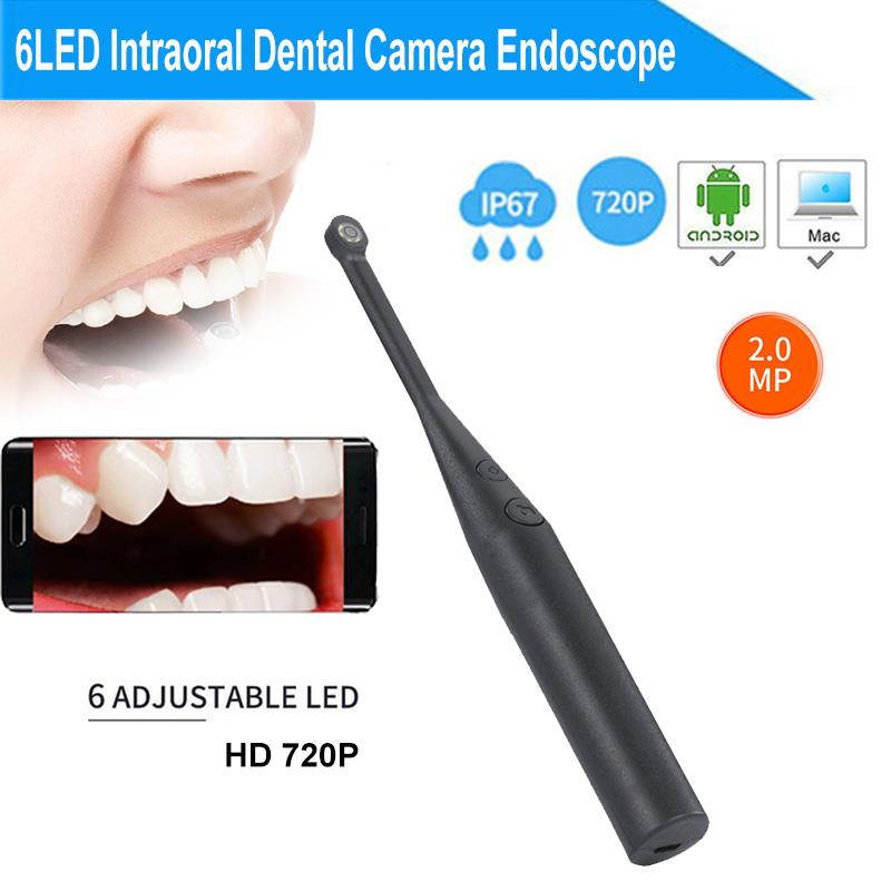2MP Intraoral Dental Camera Endoscope 6LED USB Micro-check Inspection Oral Real-time