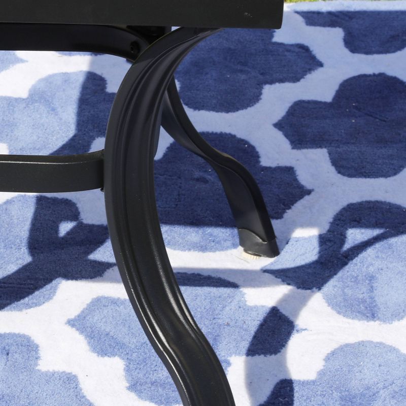 3pc Steel Patio Seating Sets Gray - Lokatse