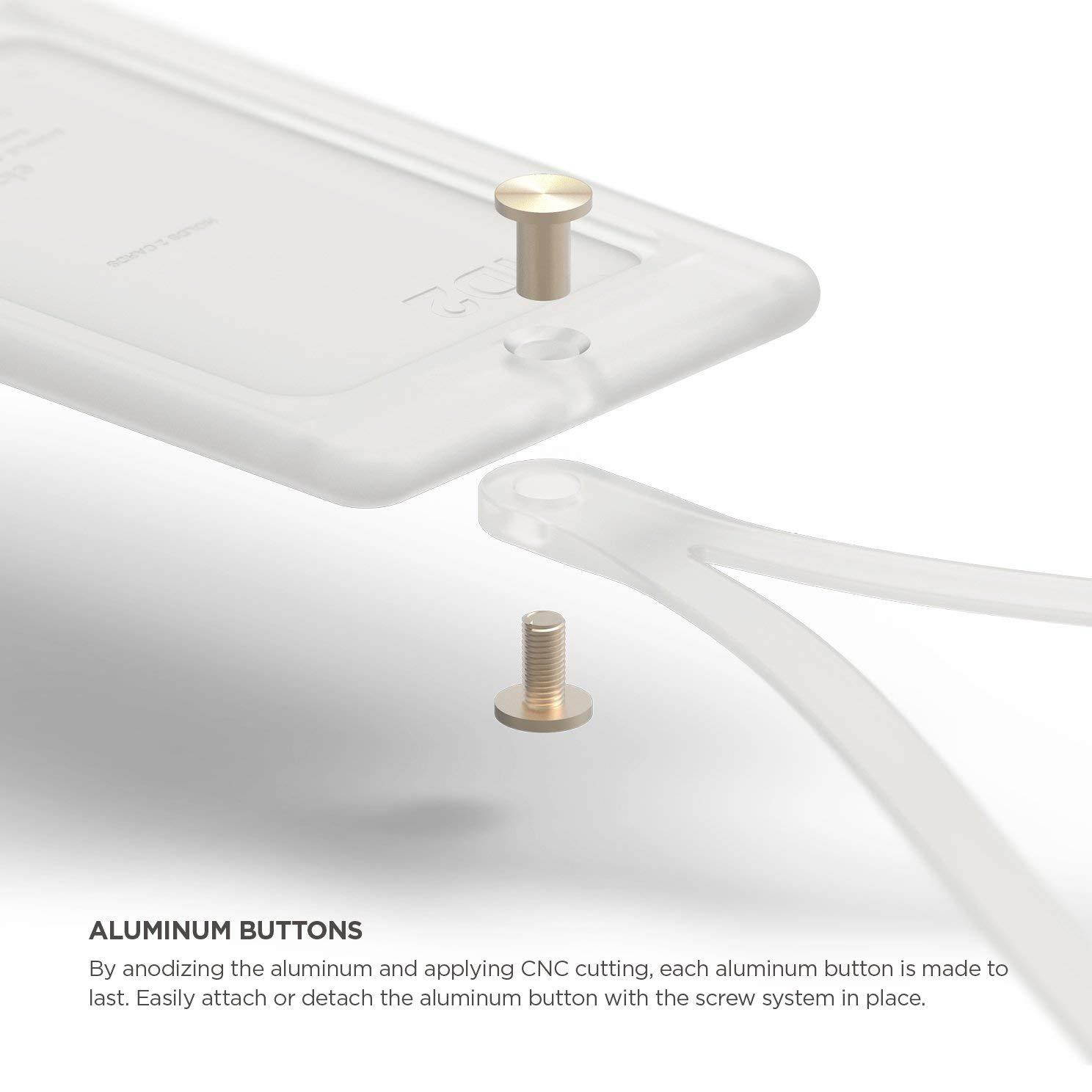 elago ID2 Silicon ID Card Holder (Able to Hold 2 Cards) (Frosted White)