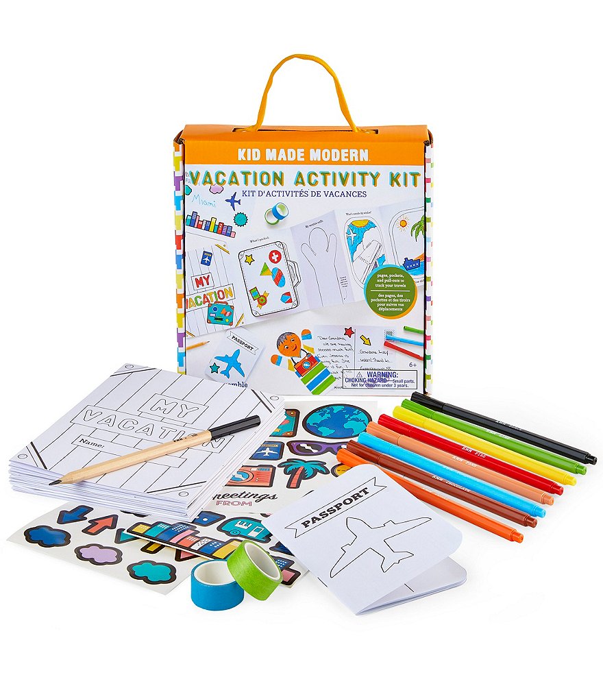Kid Made Modern Vacation Activity Kit