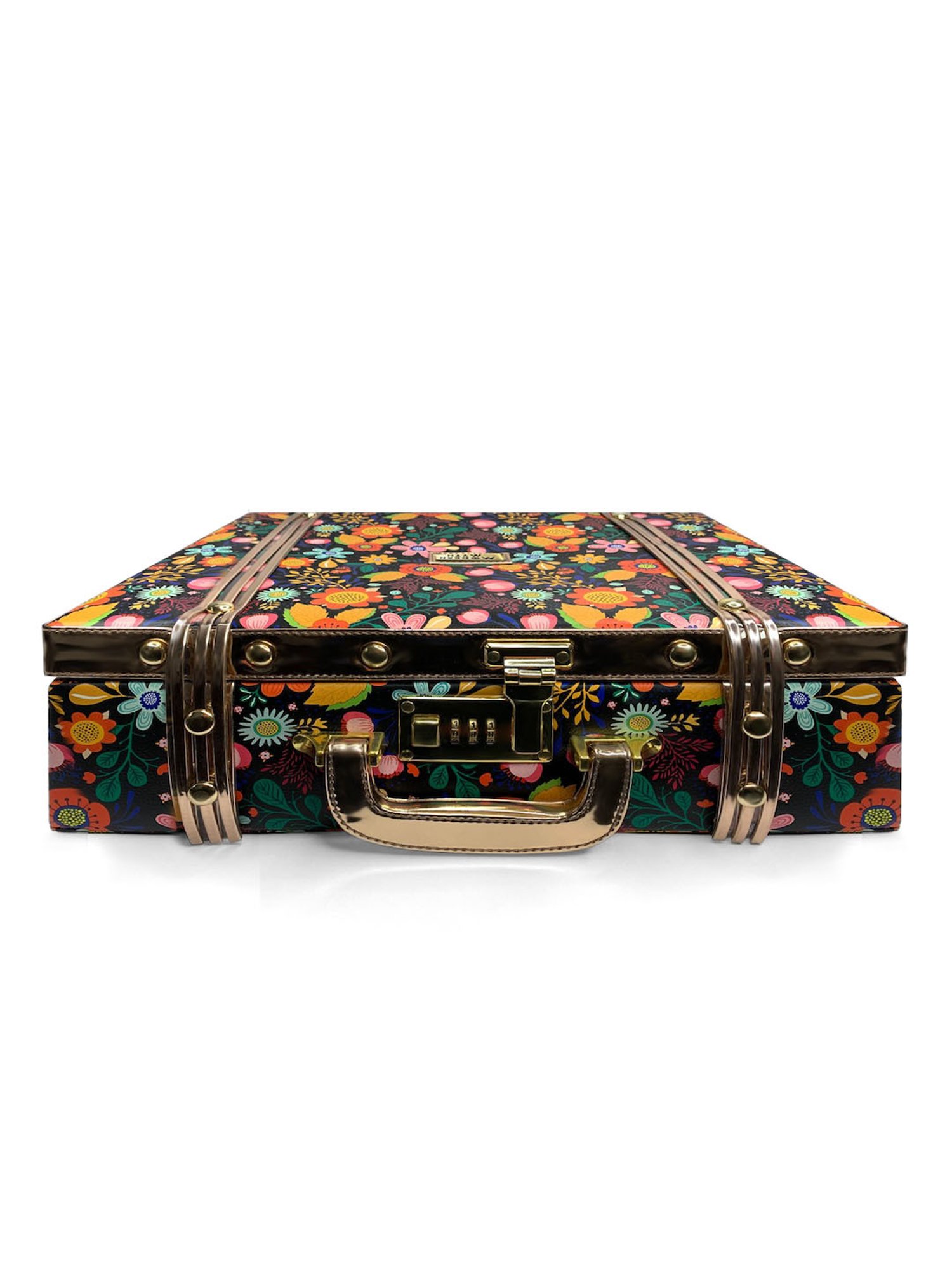 Modern Myth Multicolor Printed Medium Briefcase