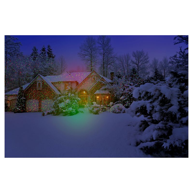 Solar Portable Garden and Pathway Light Amber/White - Techko Maid