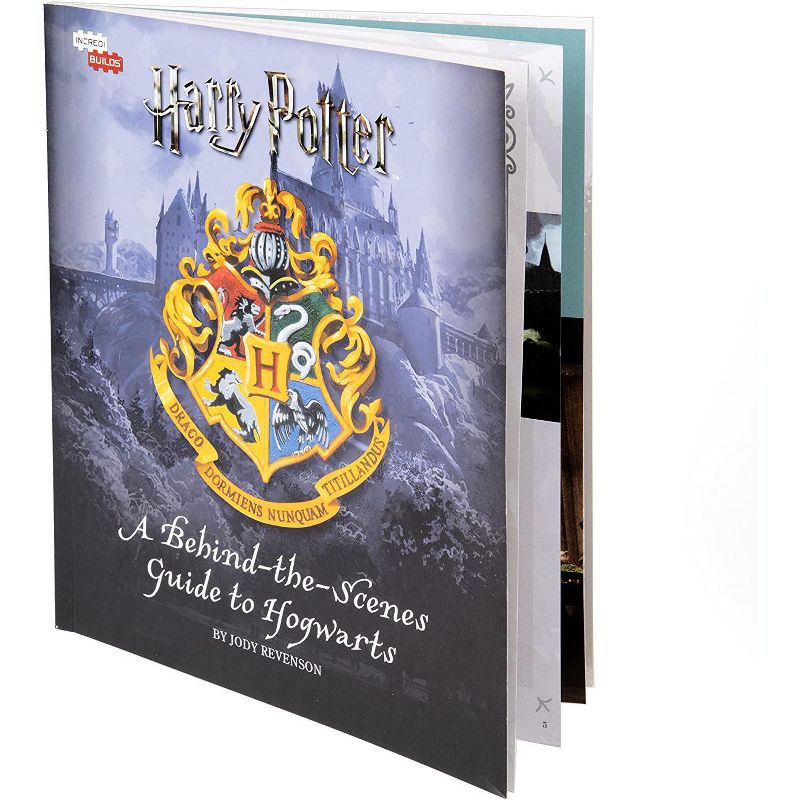 Incredibuilds Harry Potter Hogwarts Crest Book & Wood Model Kit