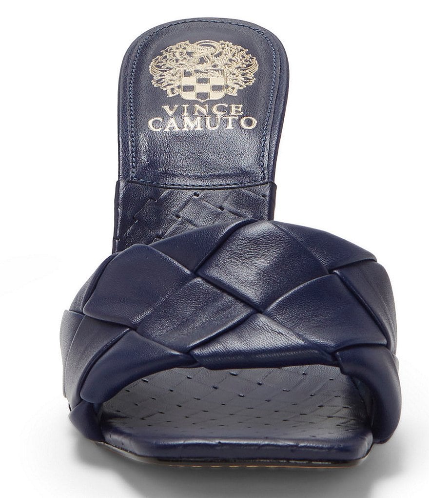 Vince Camuto Brelanie Woven Leather Dress Mules