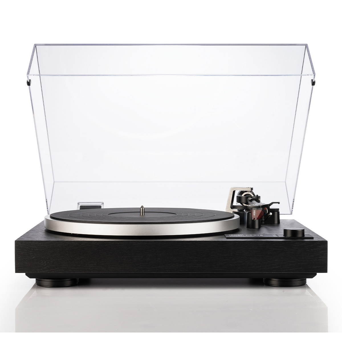 Dual CS 518 Manual Hi-Fi 3-Speed Turntable (Black Veneer)