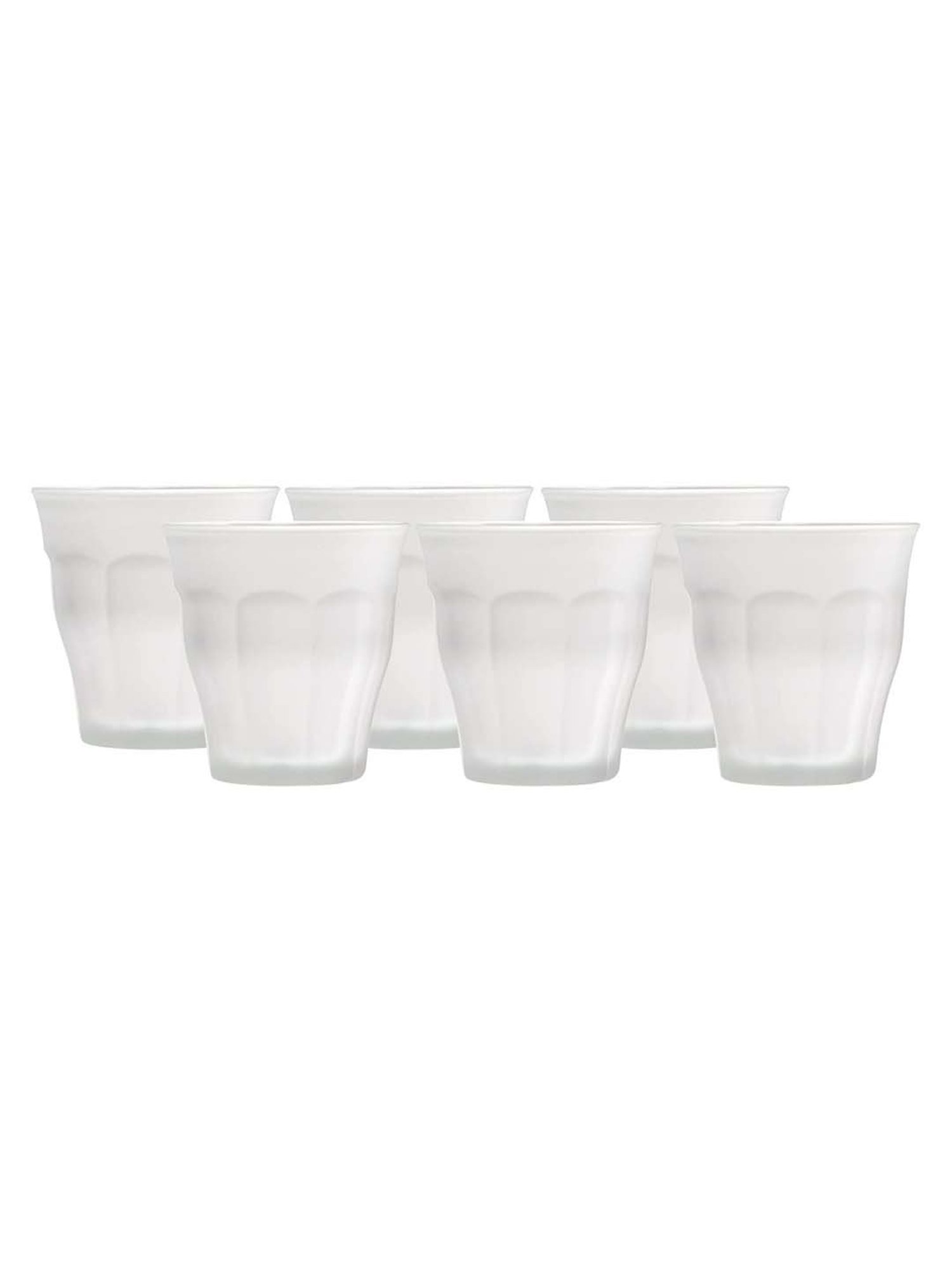 Duralex 'Picardie' Transparent Glass 24 cm Tumbler (0.25 L) - Set of 6
