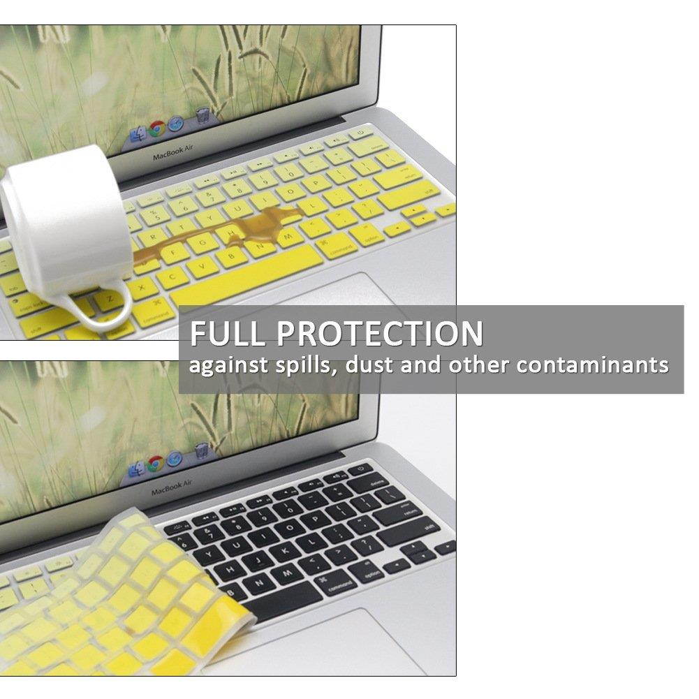 All-inside Yellow Ombre Keyboard Skin for MacBook Pro 13" 15" 17" (with or without Retina Display) / MacBoook Air 13"