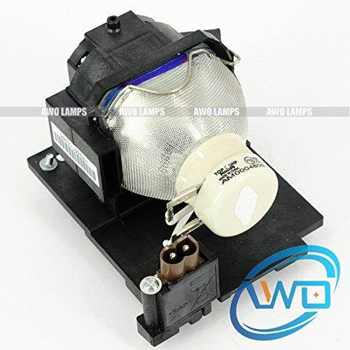 AWO DT01022 / CPRX80LAMP DT01026 Premium Compatible Bulb Inside Replacement Lamp with Housing for HITACHI CP-RX78 CP-RX78W CP-RX80 CP-RX80W ED-X24