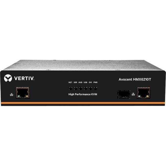 Vertiv Avocent HMX6200R-001 HMX6200R - IP KVM Receiver| USB 2 RX Dual DVI-D Audio SFP