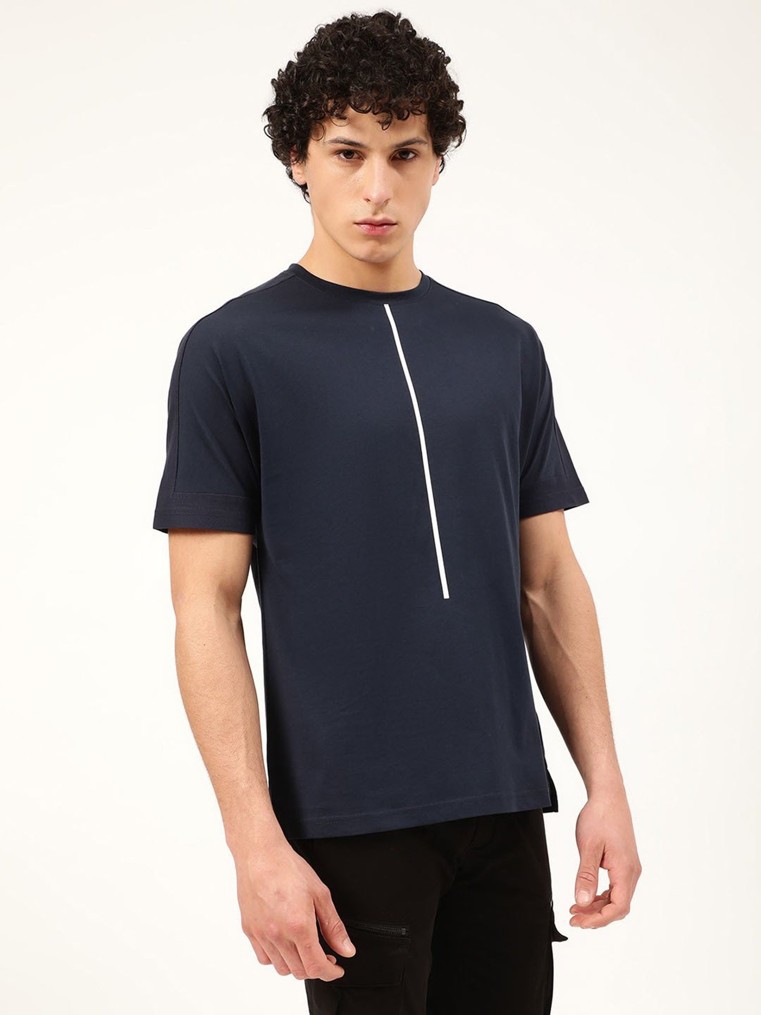 Antony Morato Navy Slim Fit T-Shirt