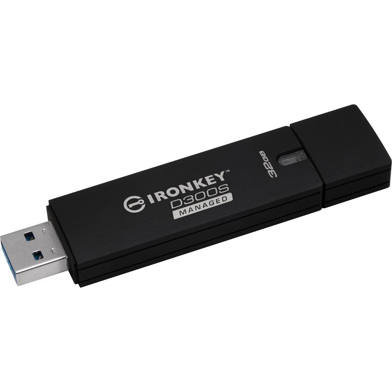 Kingston 32GB IronKey D300 USB 3.1 Flash Drive - 32 GB - USB 3.1