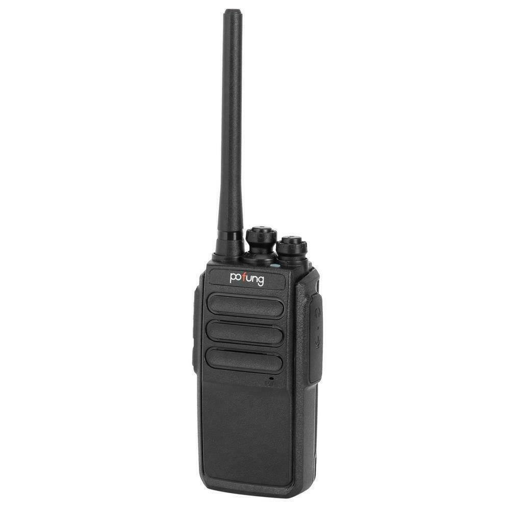 DMR-V1 Walkie Talkie 1024CH 1800mAh Two-Way Ham Radio Walkie Talkie Black
