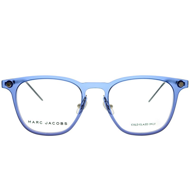 Marc Jacobs  TWE Unisex Square Eyeglasses Grey Blue 48mm