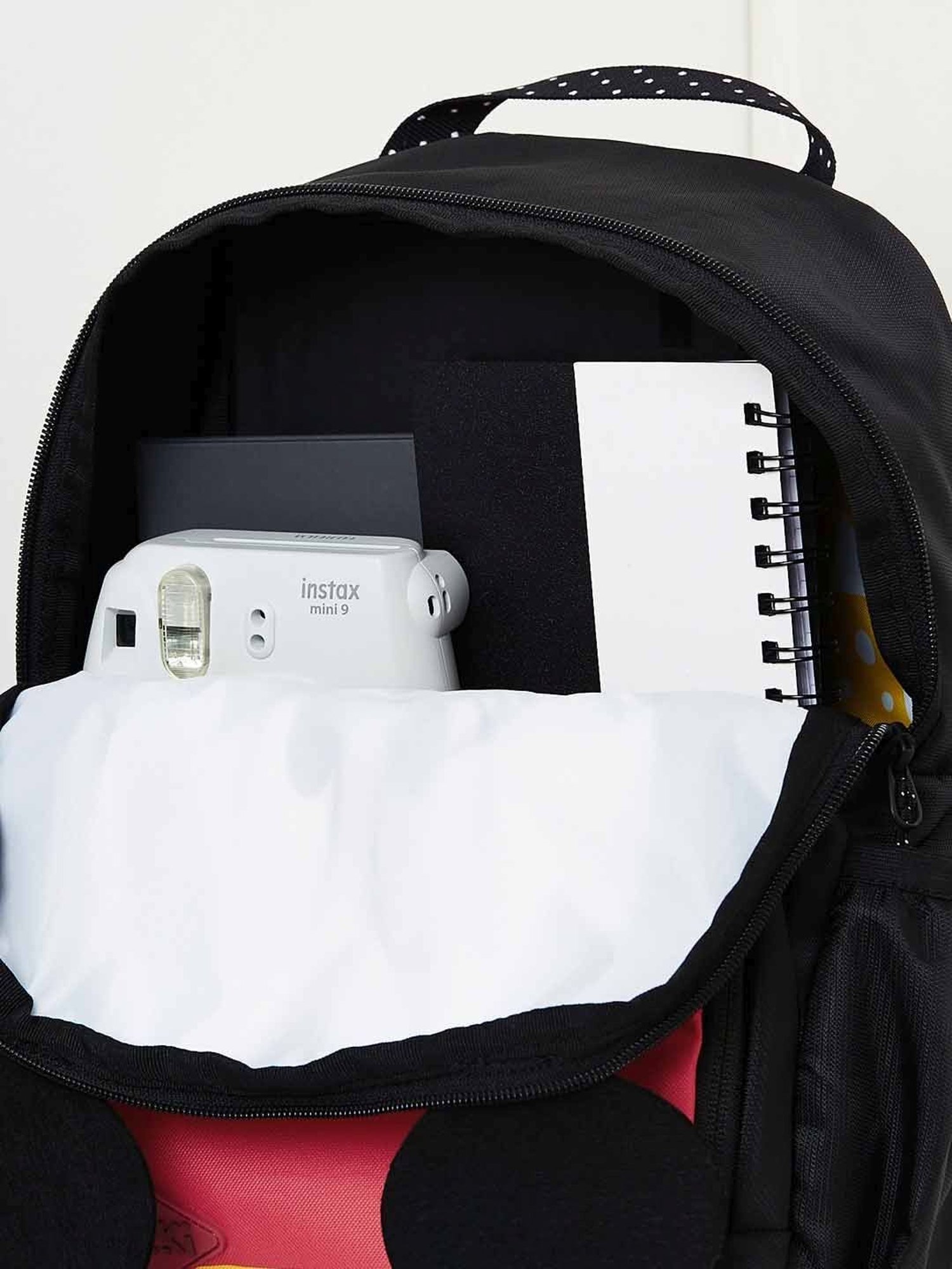 Wiki Back to School Champ 1 Black Polyester Printed Backpack - 11 Ltrs