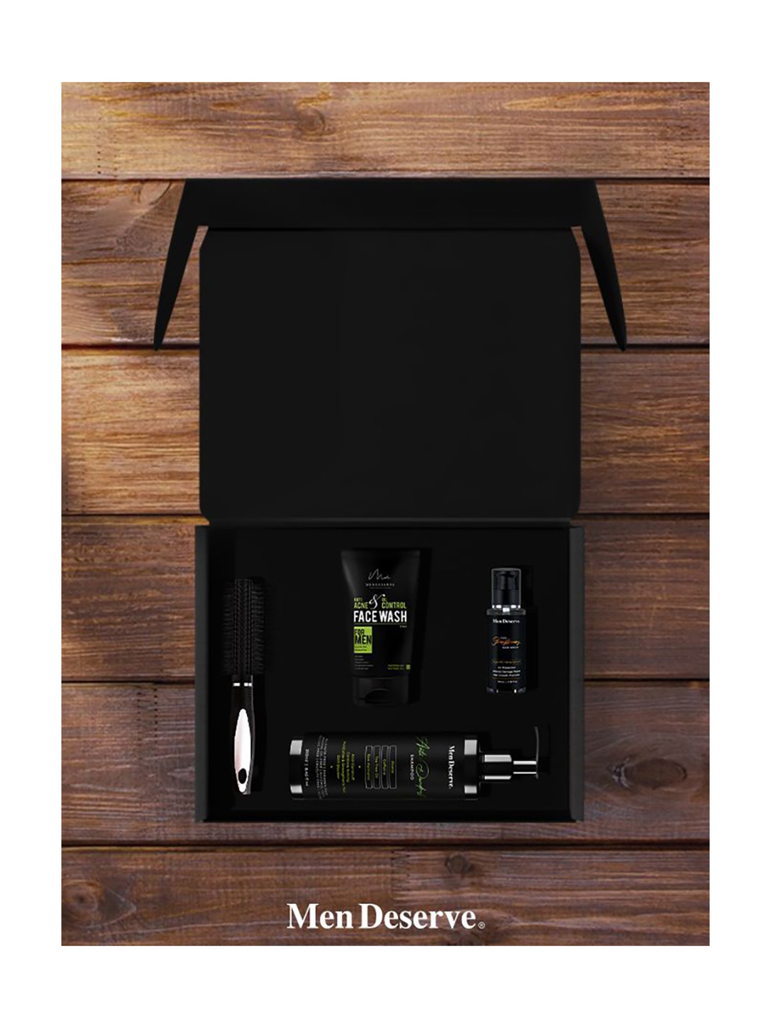 Men's Grooming Kit for Face and Hair Care