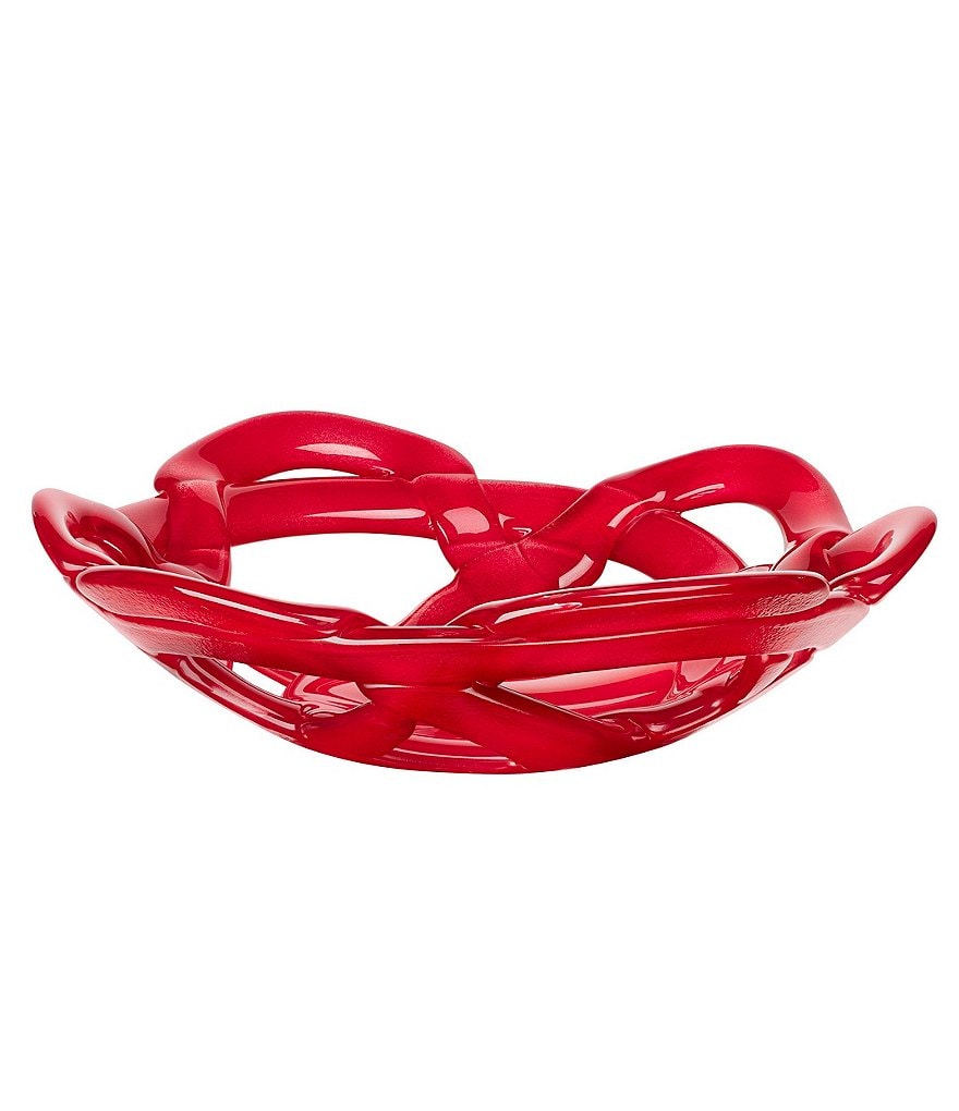 Northlight 11.25" Shiny Cutout Outdoor Patio Bottle Vase - Red/Gray