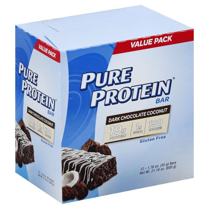 Pure Protein Bar - Dark Chocolate Coconut - 12ct