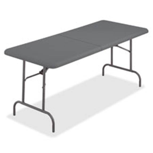 Iceberg ICE65473 IndestrucTable Too Bifold Table, Platinum - 96 in.