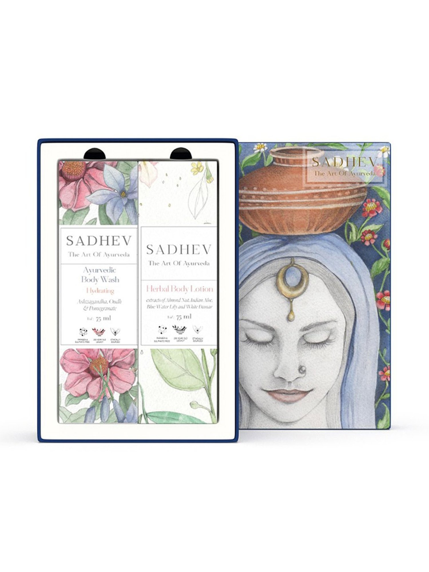 SADHEV Arva Veda - Hydrating Shower Kit