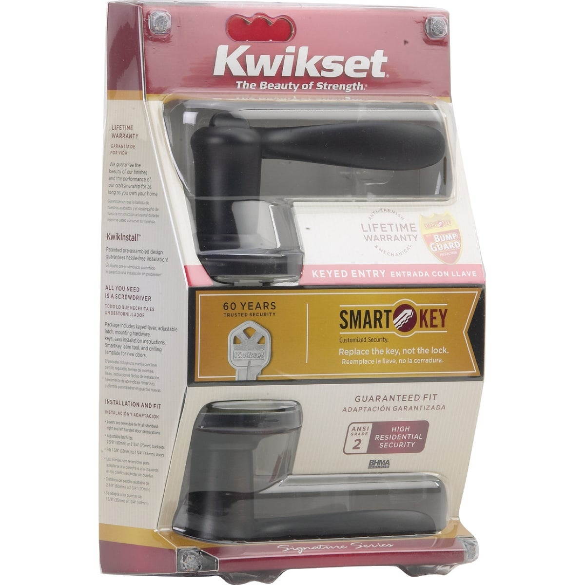 Kwikset Vb Tustin Sk Entry Lever 740TNL 11P SMT CP K4