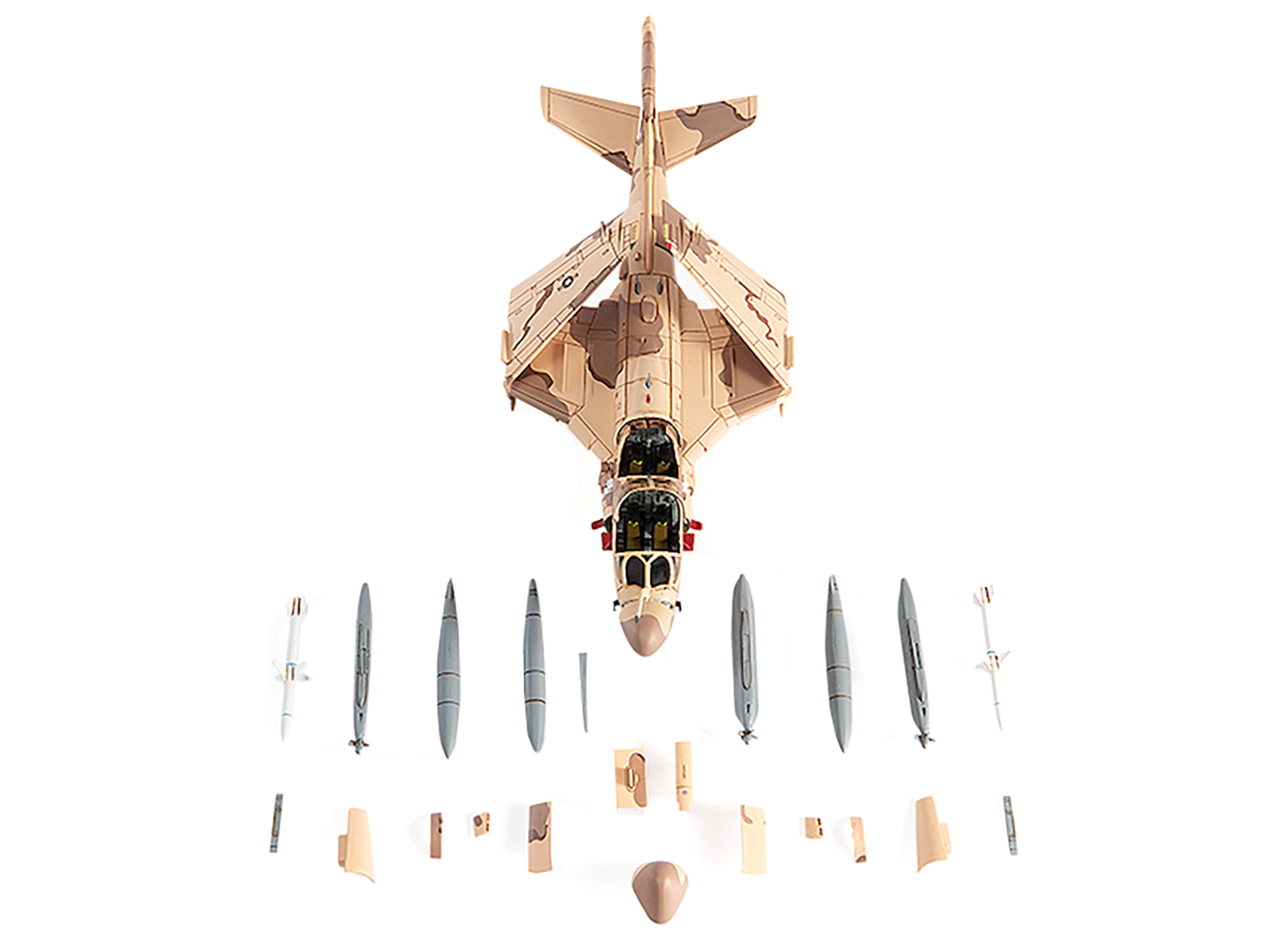 Grumman F9F-5 Panther Aircraft "VF-781 Royce Williams Action Speak Louder than Medals" United States Navy "Air Power Series" 1/48 Diecast Model by Hobby Master