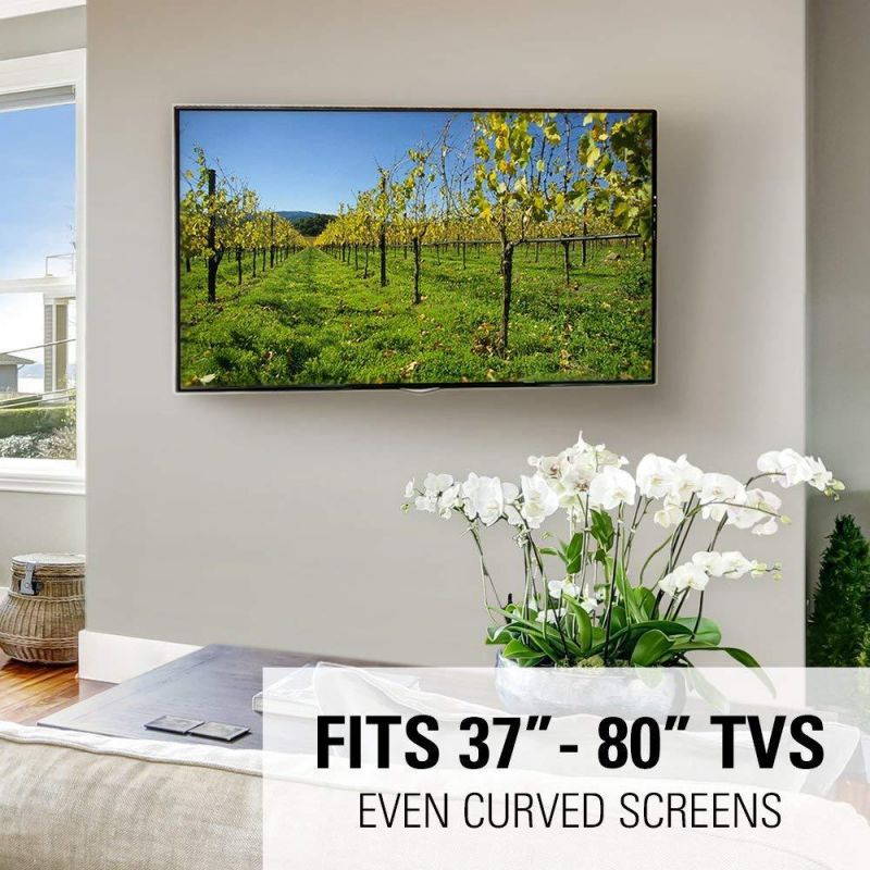 Sanus MLF13-B1 Articulating Universal Wall Mount for 37-80-Inch Screen