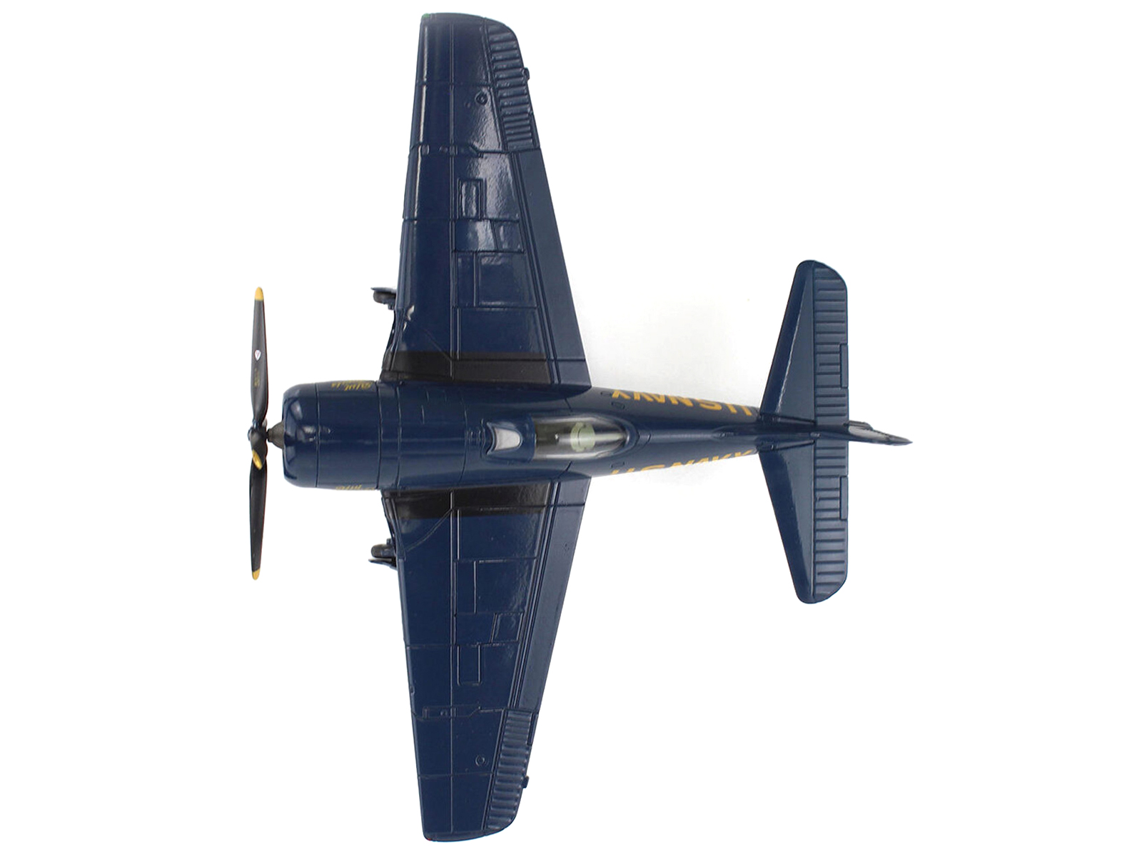 Grumman F6F-5 Hellcat Fighter Aircraft "Blue Angels #2" (1946) United States Navy "Air Power Series" 1/72 Diecast Model by Hobby Master