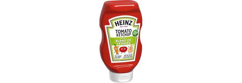 Heinz Veggie Blended Ketchup - 20oz
