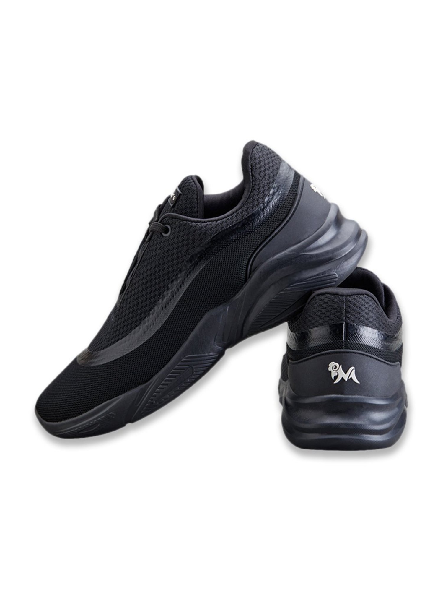 Neemans Men's Sole Max Black Running Shoes
