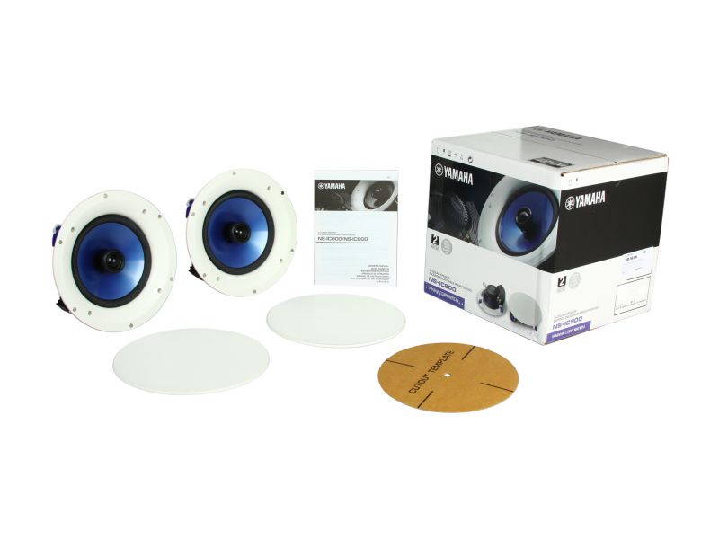 Yamaha NS-IC800WH 140-Watts 2-Way Speaker (White / Pair)