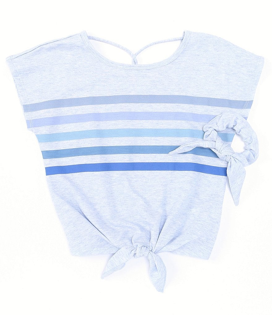 Barbie Big Girls 7-16 Short-Sleeve Follow Your Dreams Graphic Tee