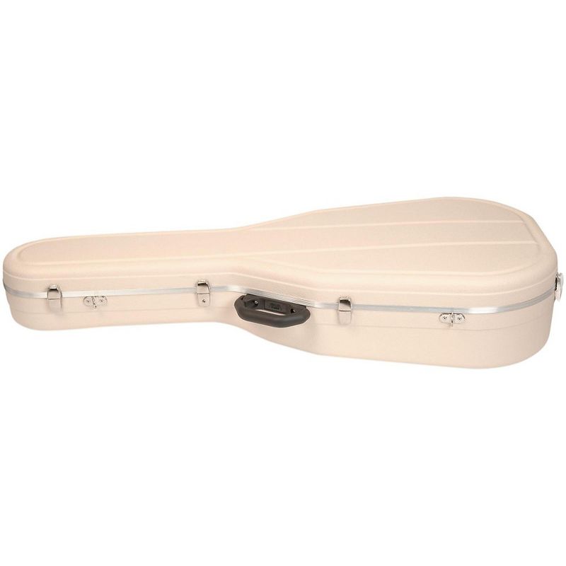 Hiscox Cases Acoustic Guitar Case/Jumbo Ivory Shell/Silver Int-Pro II
