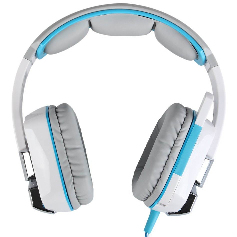 Funtech Portable Hadband Gaming Stereo Sound 2.2M Wired Headphones Noise Reduction With Microphone for Computers Smartphone