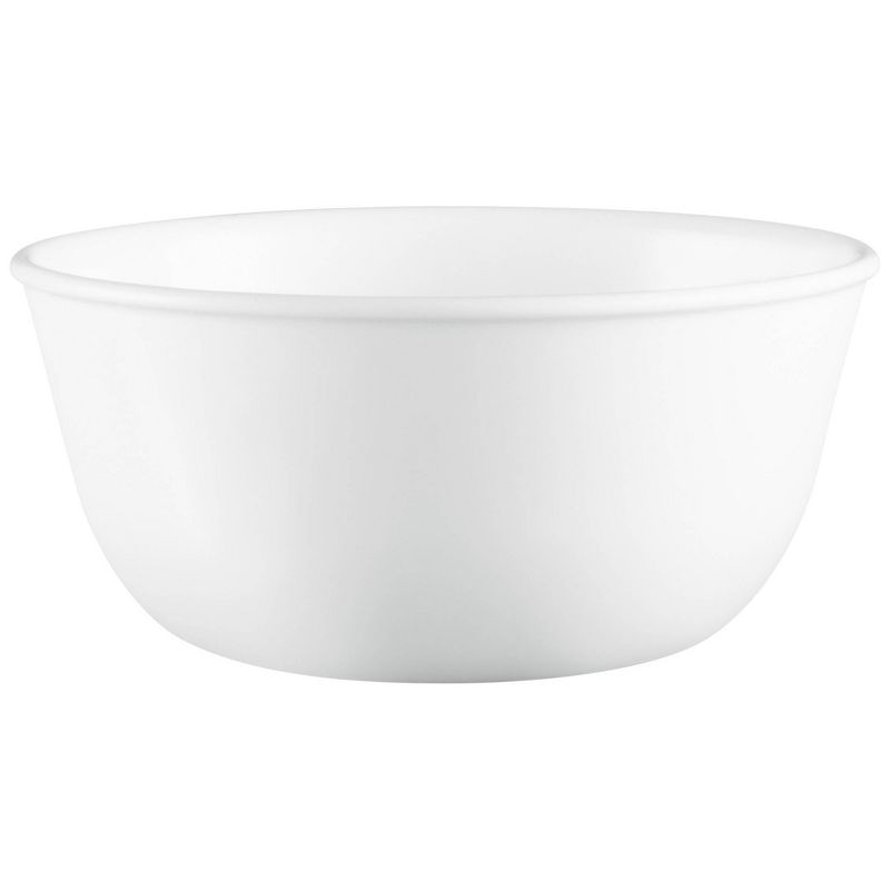 Corelle Livingware 28oz 4pk Vitrelle Dining Bowls White