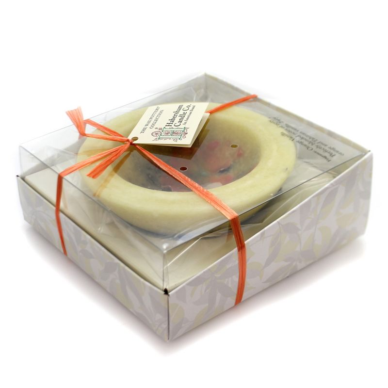 Habersham Candles 1.75" Orange Vanilla Vessel. Flameless Fragrance Wax  -  Flameless Candles