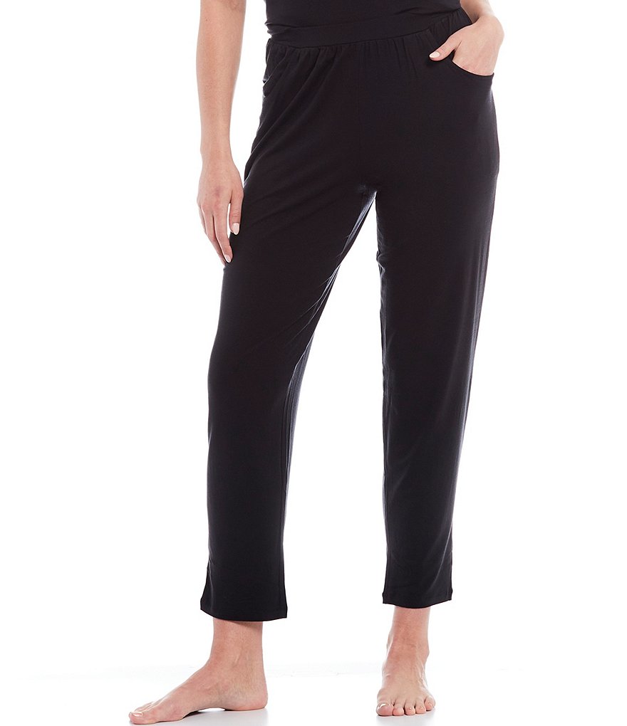 Nottibianche Solid Jersey Knit Coordinating Sleep Pants