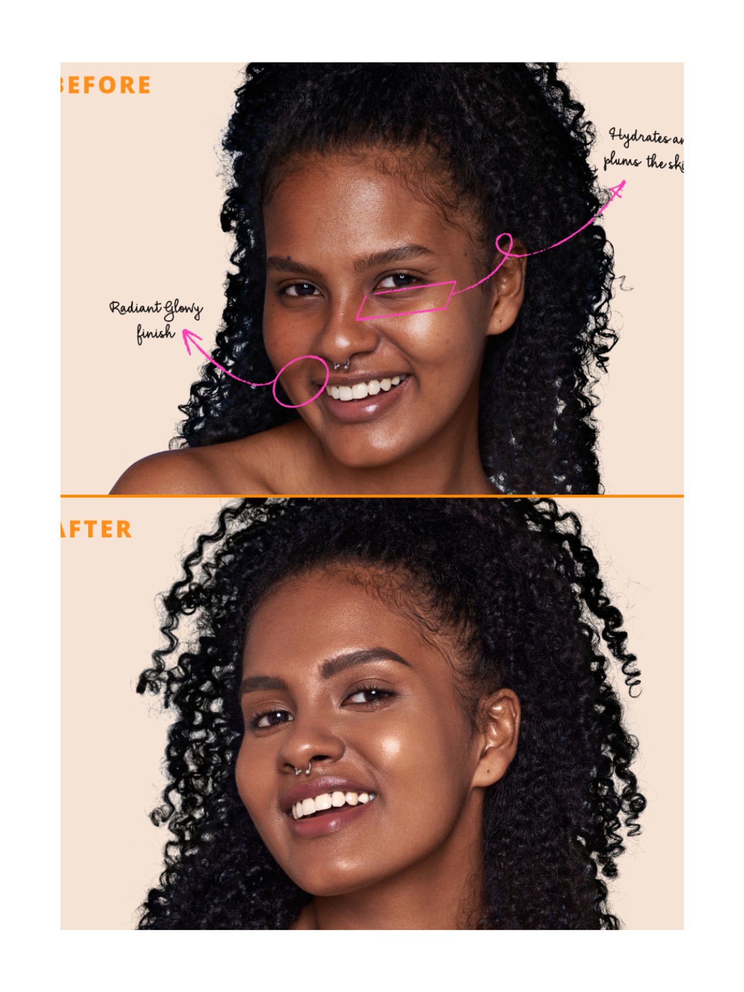 TYPE BEAUTY Decrease SPF 50 PA ++++  Serum Foundation Peanut - 30 ml