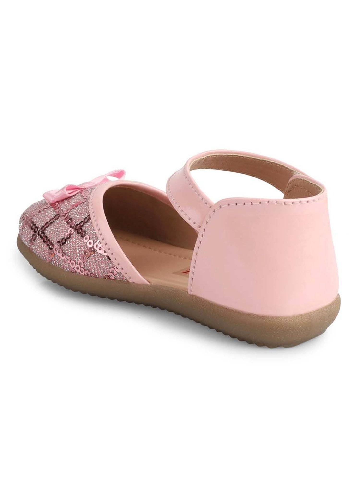 Minesole Kids Pink Ankle Strap Sandals