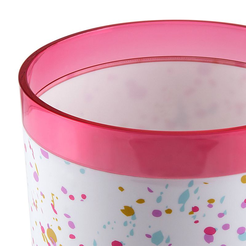 6pc Confetti Bath Set Pink - Allure Home Creations