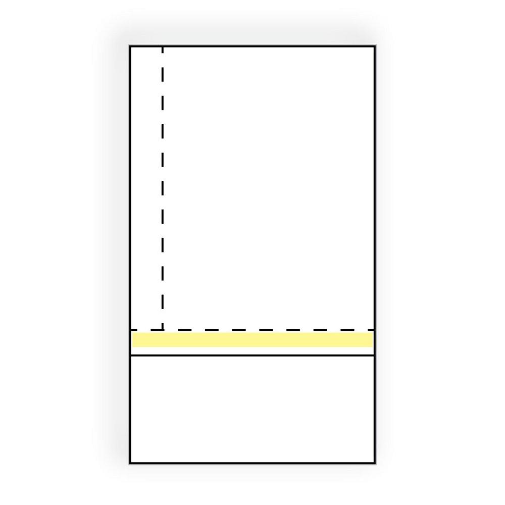 Order Form Envelope, 8-1/2" x 14-1/2", 24#, White Digi-M, Smooth Finish, Weld Seam, Yellow Moistening Seal (Box of 250)