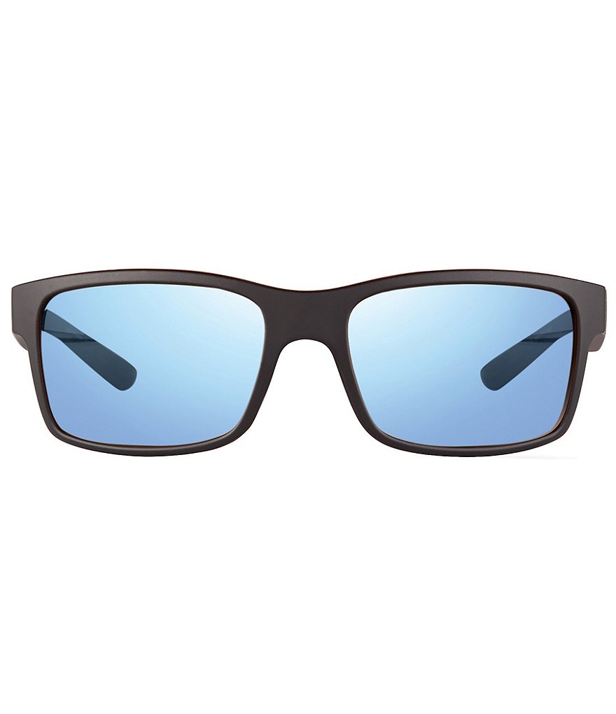 Revo Crawler Square Polarized 59mm Matte Sunglasses